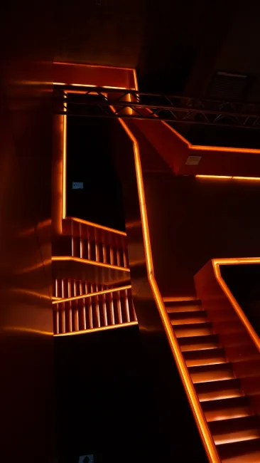 Treppen in der Zeche Zollverein; Foto: Carel Mohn