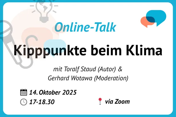 Bild Online-Talk Kipppunkte beim Klima Oktober 2025