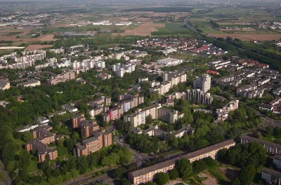Luftbildaufnahme des Bonner Stadtteils Neu-Tannenbusch