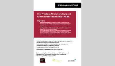 cover des policy brief zu akzeptanz von klimapolitik